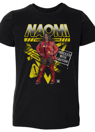 Naomi Caution WWE Caution Tape Kids Toddler WWE T-Shirt