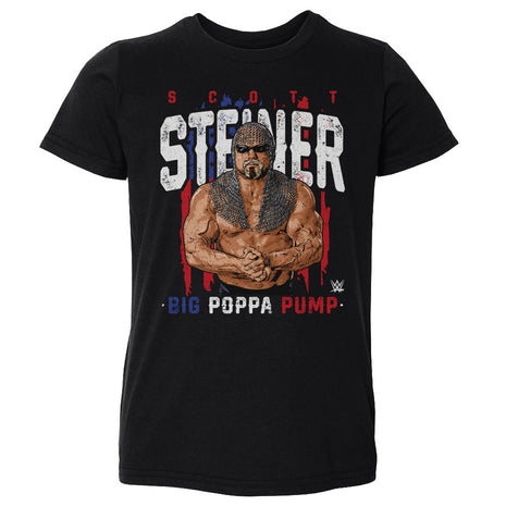 Scott Steiner Big Poppa Pump WWE Kids Toddler T-Shirt