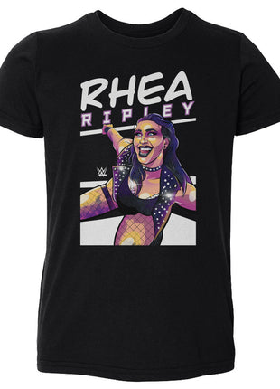 Rhea Ripley Illustration Kids Toddler WWE T-Shirt