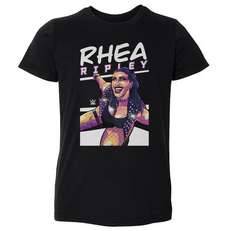 Rhea Ripley Illustration Kids Toddler WWE T-Shirt