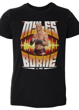 Myles Borne WWE Vibe Waves Kids Toddler WWE T-Shirt