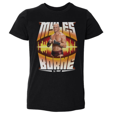 Myles Borne WWE Vibe Waves Kids Toddler WWE T-Shirt