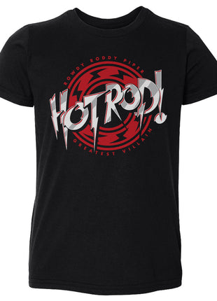 Roddy Piper Hot Rod Text WHT