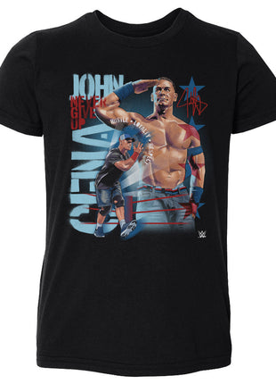 John Cena Never Give Up Salute Kids Toddler WWE T-Shirt