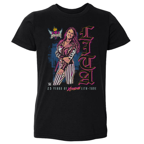 Lita 25th Anniversary Vertical WWE Kids Toddler T-Shirt