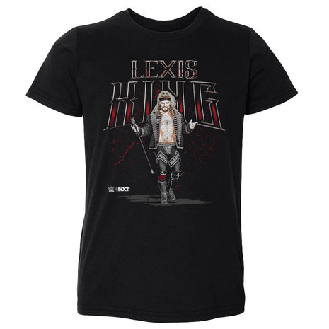 Lexis King Superstar Name Kids Toddler WWE T-Shirt