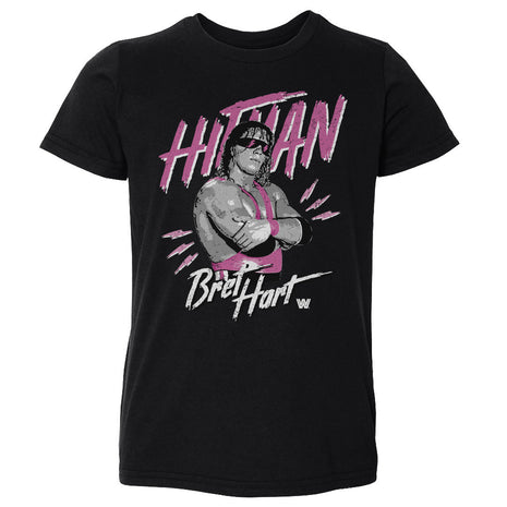 Bret Hart Hitman Pose WWE Kids Toddler T-Shirt
