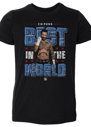 CM Punk Gritty WWE Kids Toddler T-Shirt