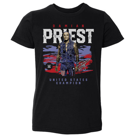 Damian Priest U.S. Champion WWE Kids Toddler T-Shirt