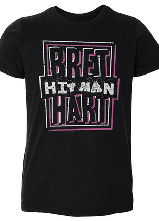 Bret Hart Logo WHT