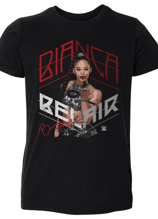 Bianca Belair Kiss WHT