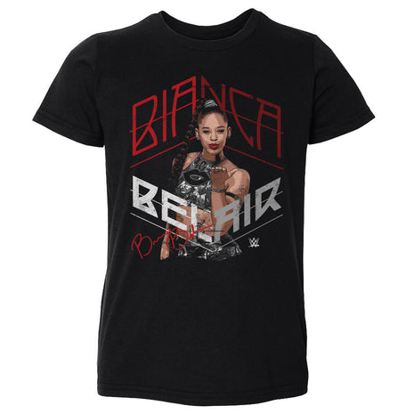 Bianca Belair Kiss WHT