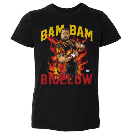 Bam Bam Bigelow Flames WHT