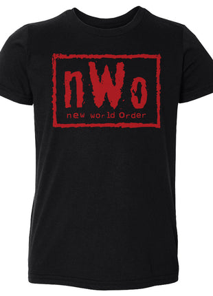 nWo Red Logo WHT