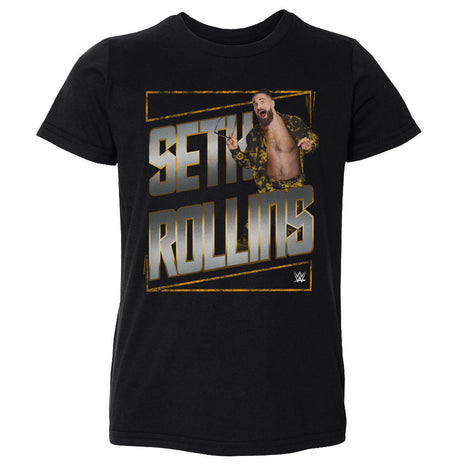 Seth Rollins Gold WWE Kids Toddler T-Shirt