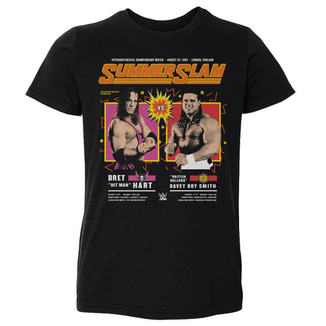 SummerSlam 1992 Match Poster Kids Toddler WWE T-Shirt