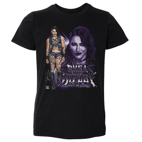 Rhea Ripley Vintage WWE Kids Toddler T-Shirt