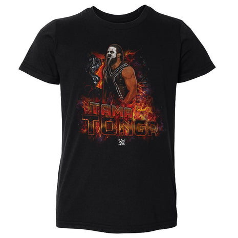 Tama Tonga WWE Flames Kids Toddler WWE T-Shirt