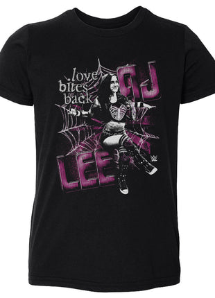 AJ Lee Spider Web Kids Toddler WWE T-Shirt