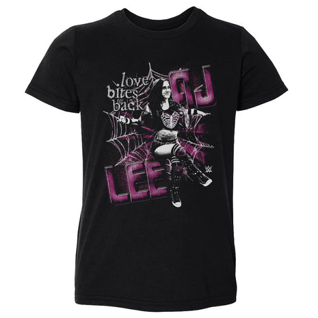 AJ Lee Spider Web Kids Toddler WWE T-Shirt