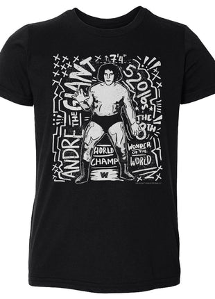 Andre The Giant Graphic WHT