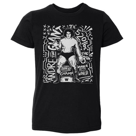 Andre The Giant Graphic WWE Kids Toddler T-Shirt