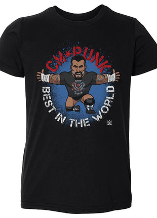 CM Punk BIG SHOTS Pose WWE Kids Toddler T-Shirt