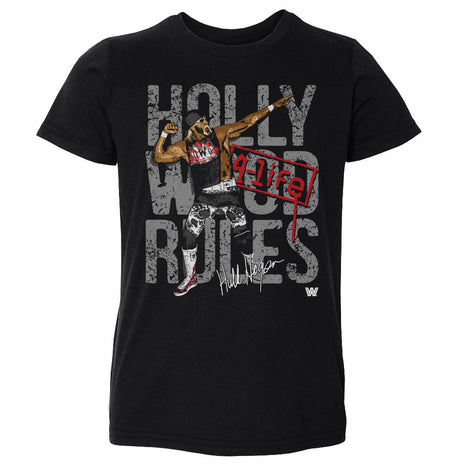 Camiseta infantil Hulk Hogan Hollywood 4-Life WWE