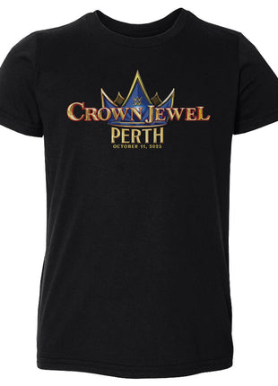 WWE Crown Jewel Perth 2025 Kids Toddler WWE T-Shirt