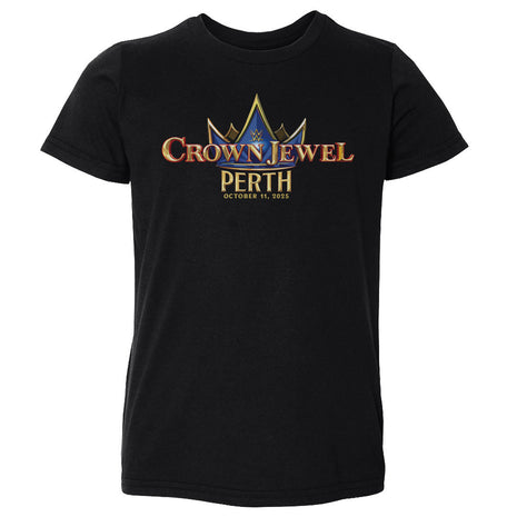 WWE Crown Jewel Perth 2025 Kids Toddler WWE T-Shirt