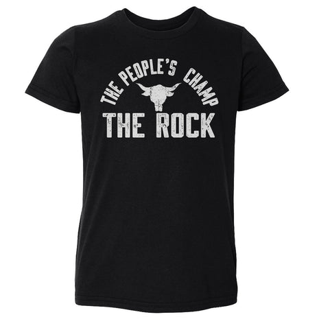 The Rock The People's Champ Logo WHT