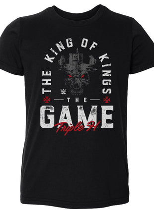 Triple H King Of Kings Skull WHT