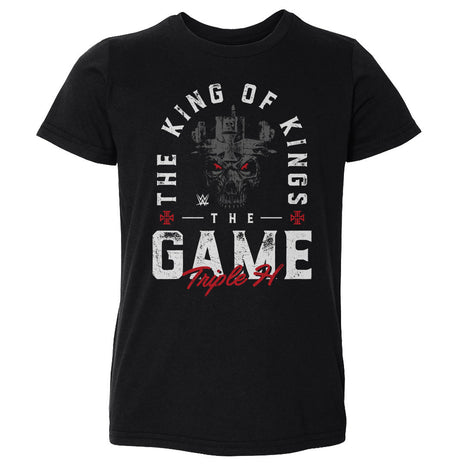 Triple H King Of Kings Skull WWE Kids Toddler T-Shirt