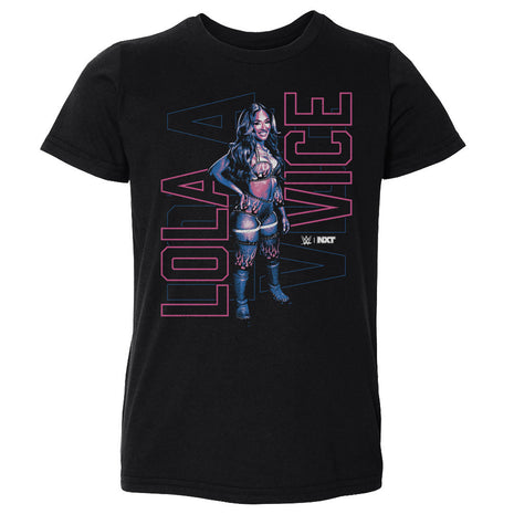 Lola Vice Vertical Outline WWE Kids Toddler T-Shirt