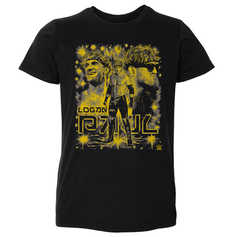 Logan Paul Vintage Grunge Kids Toddler WWE T-Shirt