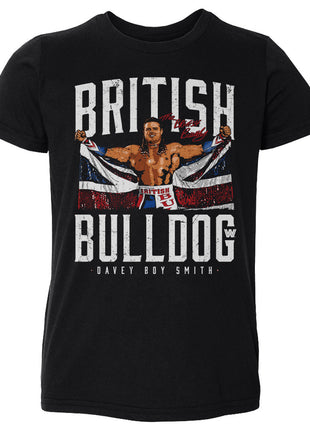 British Bulldog Flag WHT