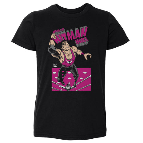 Bret Hart Caricature Kids Toddler WWE T-Shirt