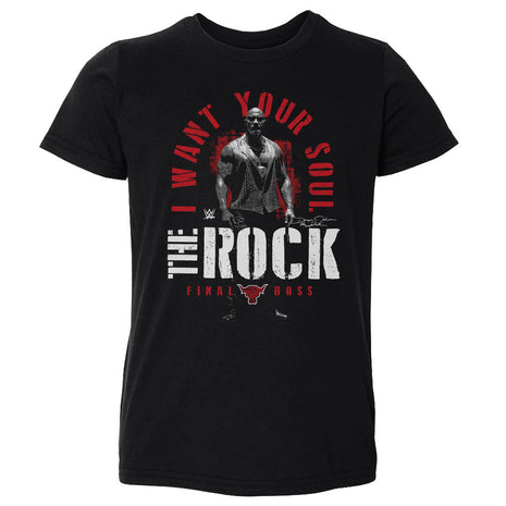 The Rock I Want Your Soul WWE Kids Toddler T-Shirt