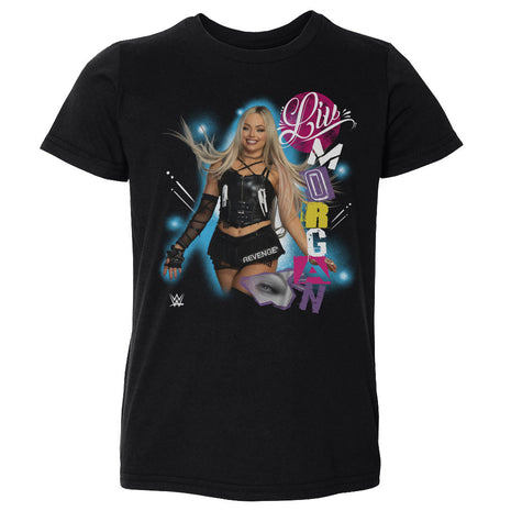 Liv Morgan WWE Cutout Name Kids Toddler WWE T-Shirt