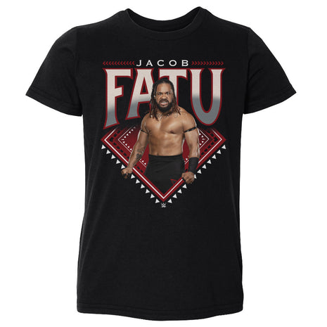 Jacob Fatu Superstar Name WWE Kids Toddler T-Shirt