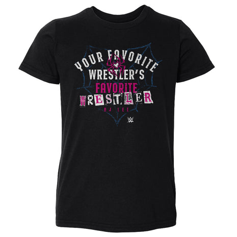 AJ Lee Favorite Wrestler Kids Toddler WWE T-Shirt