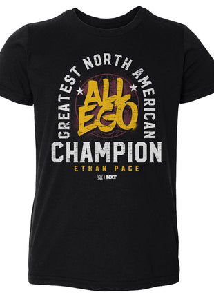 Ethan Page Greatest North American Champion Kids Toddler WWE T-Shirt
