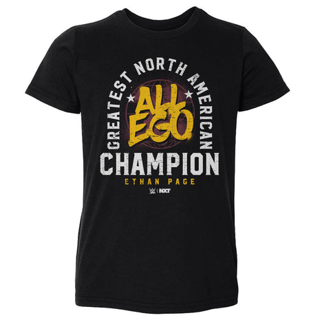 Ethan Page Greatest North American Champion Kids Toddler WWE T-Shirt