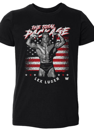 Lex Luger American Flag WWE Kids Toddler T-Shirt