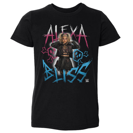 Alexa Bliss Skulls Kids Toddler WWE T-Shirt