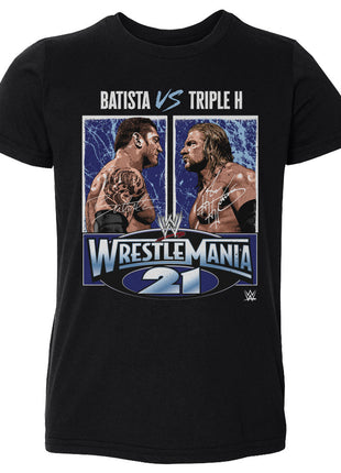 WrestleMania 21 Triple H Vs. Batista WHT