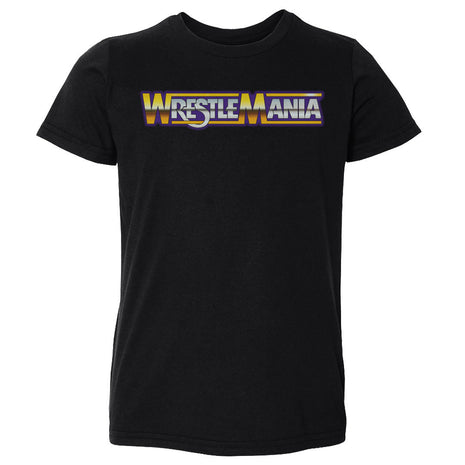 Wrestlemania Logo WHT