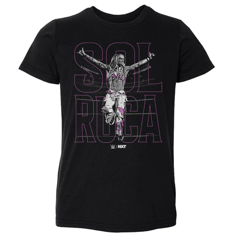 Sol Ruca WWE Name Outline Kids Toddler WWE T-Shirt