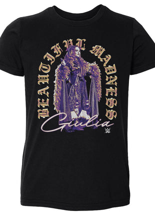 Giulia Beautiful Madness Old English Kids Toddler WWE T-Shirt