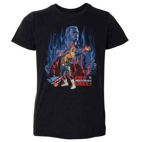 Cody Rhodes Flames Kids Toddler WWE T-Shirt